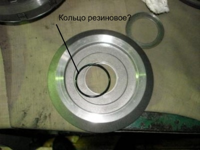на каждом пакете фрикц.есть поршень с кольцом которое может выдавить ?