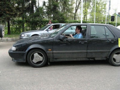 Василий финиширует.