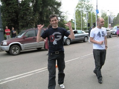 И, его штурман, небезызвестный вам Сергей Бульбаш