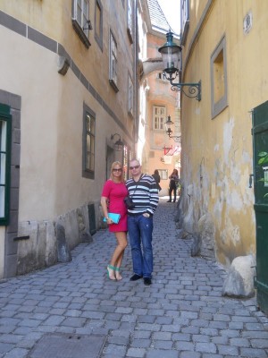 В Вене на самой узкой улице в городе