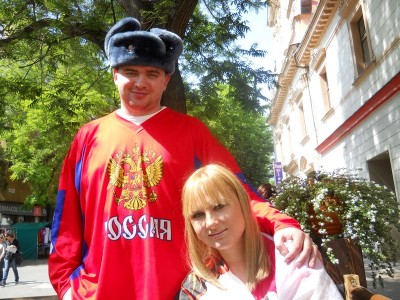 Эта фотка одна из моих любимых - Мы с Мухтаром на границе))))))))