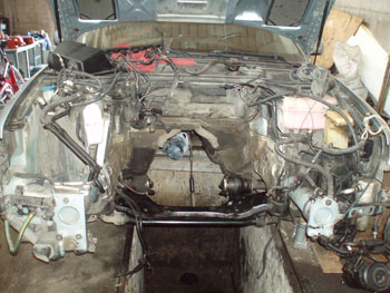 Разобранная машина