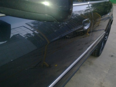 Появилось отражение как в зеркале)))