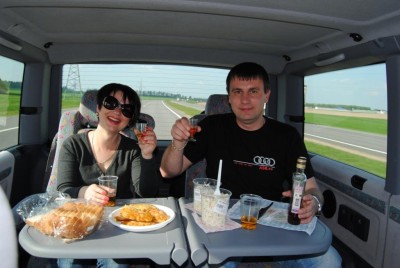 отмечаем в пути...