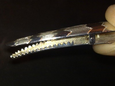 заколка..серебро