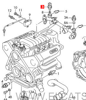 059 919 501 Двойной датчик температуры