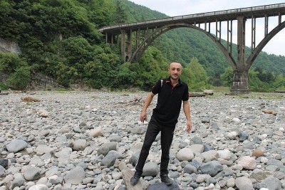 приехали на речку