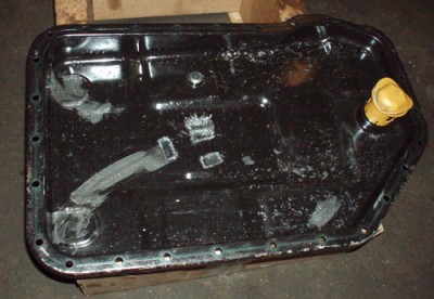 картер коробки передач