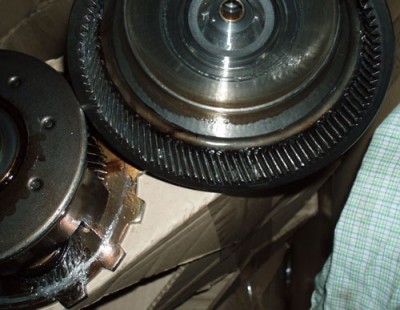 и ответные зубья тоже