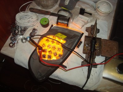 и снова , контрольная подача напряжения для проверки...