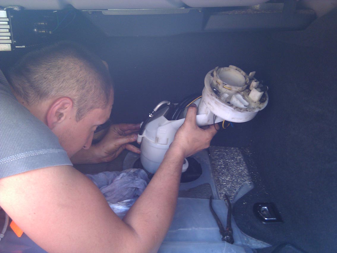 извлекаем колбу