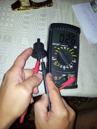 Сопротивление 0.26 ом