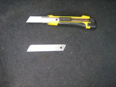 Строительный нож.