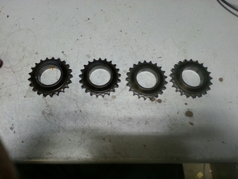 снятые с бу адр валов