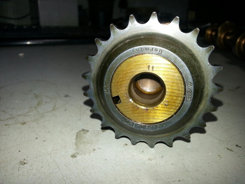 запрессованы уже на мои валы