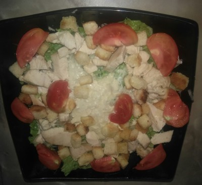 Цезарь с курицей
